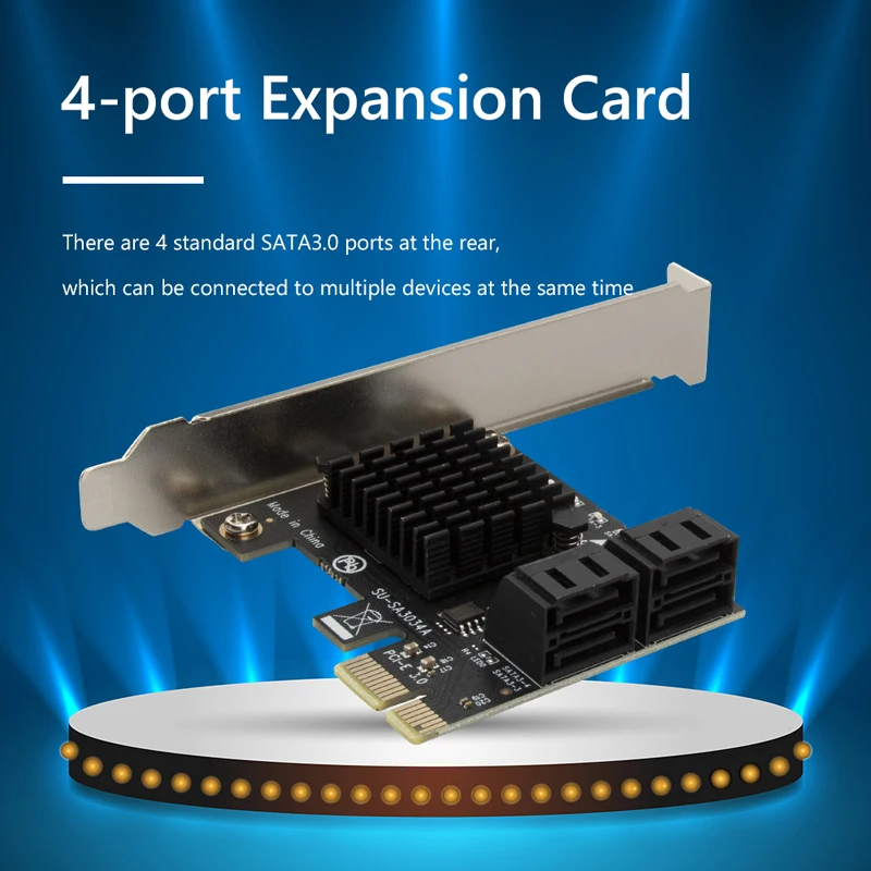 express gen3 x1 sata placa de expansão controlador