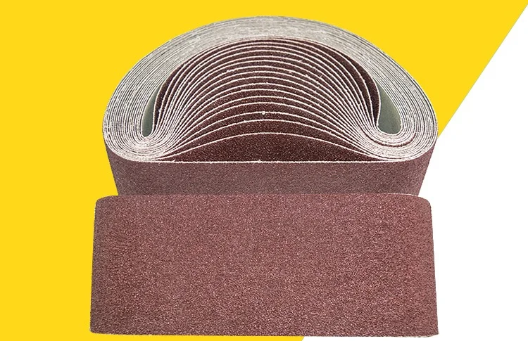 20 pcs/lot 75x533mm sand belt 3&quotx21&quot abrasive belts bands for sander polisher | Инструменты