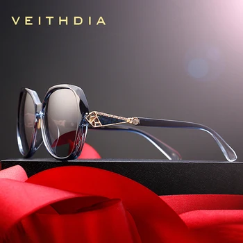 

VEITHDIA Women''s Sun glasses Polarized Gradient Lens Luxury Ladies Designer Sunglasses Eyewear Accessories For Women 3145
