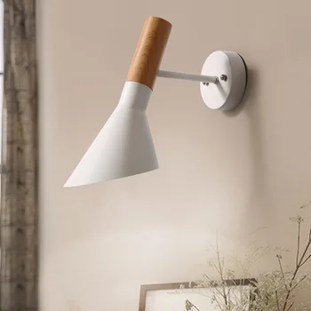 

Bathroom Light Luminaire North Bedroom Bedside Wall Lamp Aj Simple Modern Atmosphere Warm Iron Art Living Room Tv Background