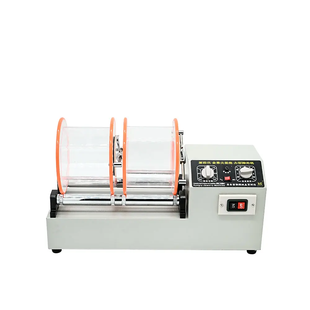 Rotary Tumbler 11KG Capacity Polishing Machine, Jewelry Making Tools Gold Burnis