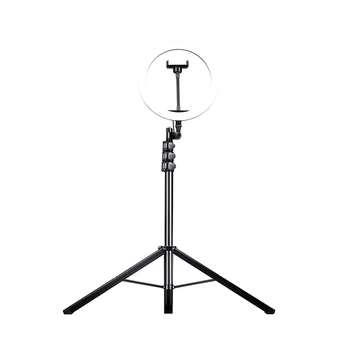 

Integrated Live Streaming Bracket with Selfie Ring Light Mobile Phone Holder Youtube Live Fill Light Extend Tripod