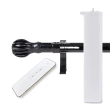 «Умное» Голосовое управление, электрическая система штор, умный дом, беспроводной пульт дистанционного управления, автоматизация электрических штор, прямая дорожка