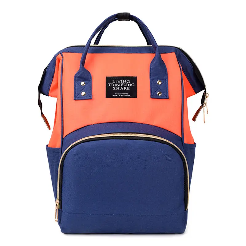 A02 Новая модная сумка для детских подгузников для мам, Большая вместительная коляска для мам, сумки для мам, сумки для детских подгузников, рюкзаки для путешествий - Цвет: A02