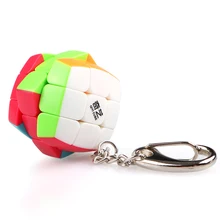 QIYI Мини Брелок-кубик 3x3x3 скорость головоломка для волшебной игрушки антистресс Прекрасный куб Neo Cubo Magico для детей Образование Подарки