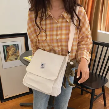 

2020 new planet canvas small bag shoulder bag diagonal Korean printed canvas bag