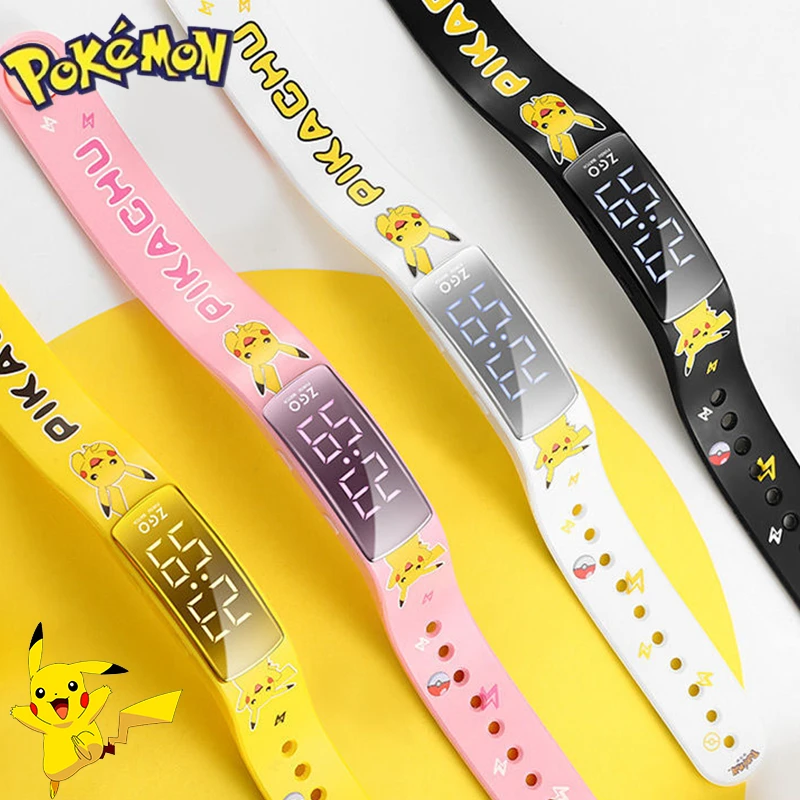 男性と女性のためのポケモンスポーツリストバンド 防水 心拍数制御付き カップル用 電子 バイザー Aliexpress