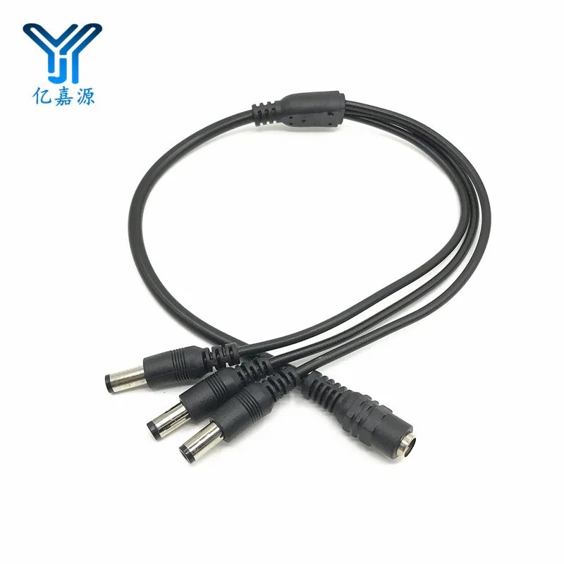 

DC Power Cord 1 3 1 Drag 3 DC Power Cable Monitor LED Towed Line 2.1 Size 1 into 3-out Cooper Wires