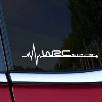 

2PCS Car WRC Stickers Side Window For Audi A3 A4 B8 B6 B7 Opel Astra Ford Focus 2 3 1 BMW E46 E90 E60 E39 F30 Toyota Peugeot 206