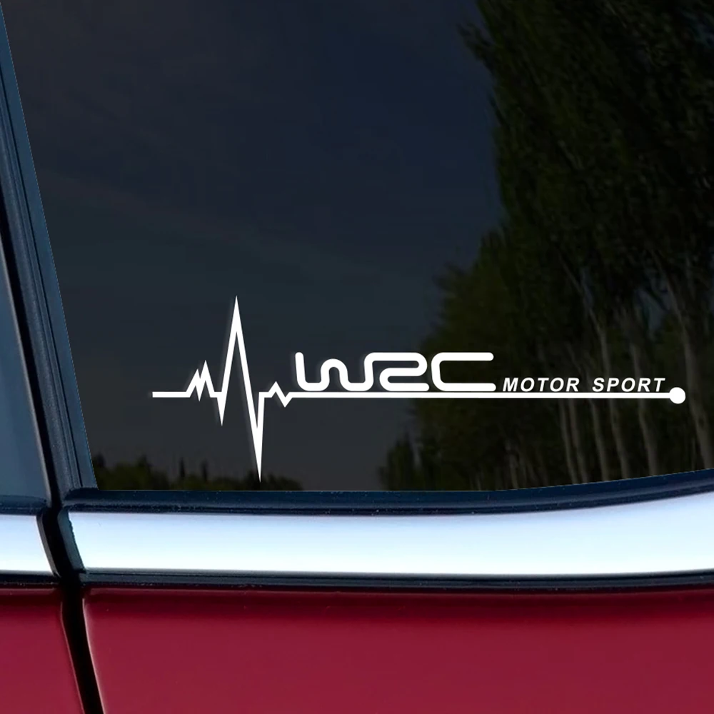 Автомобильные наклейки WRC 2 шт. боковое окно для Audi A3 A4 B8 B6 B7 Opel Astra Ford Focus 3 1 BMW E46 E90 E60