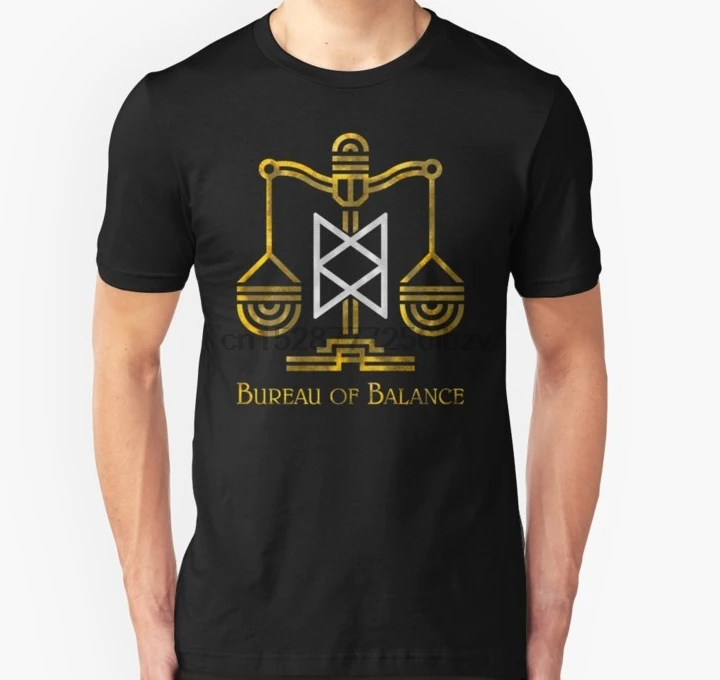 

Men tshirt The Adventure Zone Bureau of Balance Logo Slim Fit T Shirt Printed T-Shirt tees top