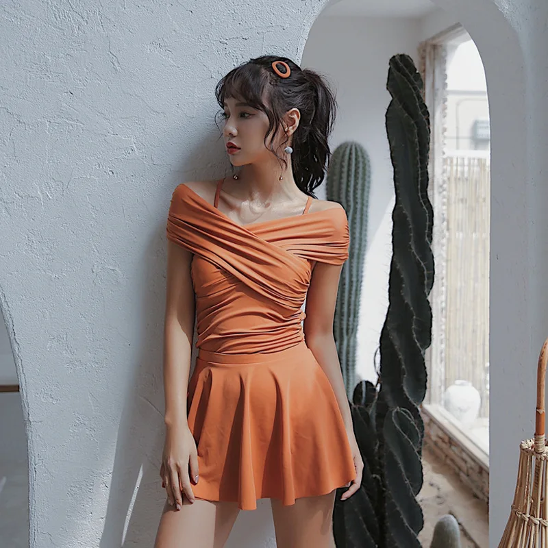 

2019 New Style Bikini with Short Skirt Women's Two-Piece Swimsuit Fashion Southeast Asia Swimwear