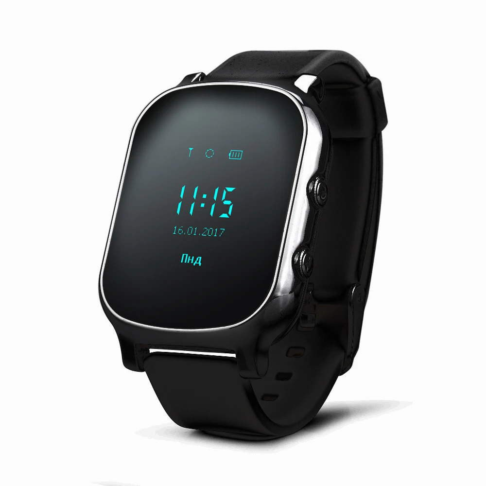 

Children's Watch W58 Smart Watche GPS Tracker SOS Call with Sim Card In Russian Baby Old Men Smartwatch for IOS Android Phone