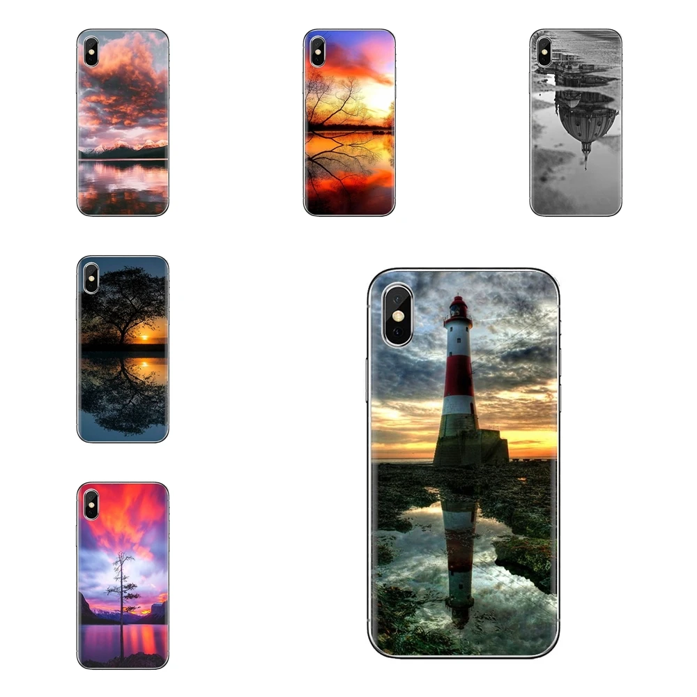 Reflections Photography apply film Transparent Soft Covers For iPod Touch Apple iPhone 4 4S 5 5S SE 5C 6 6S 7 8 X XR XS Plus MAX |