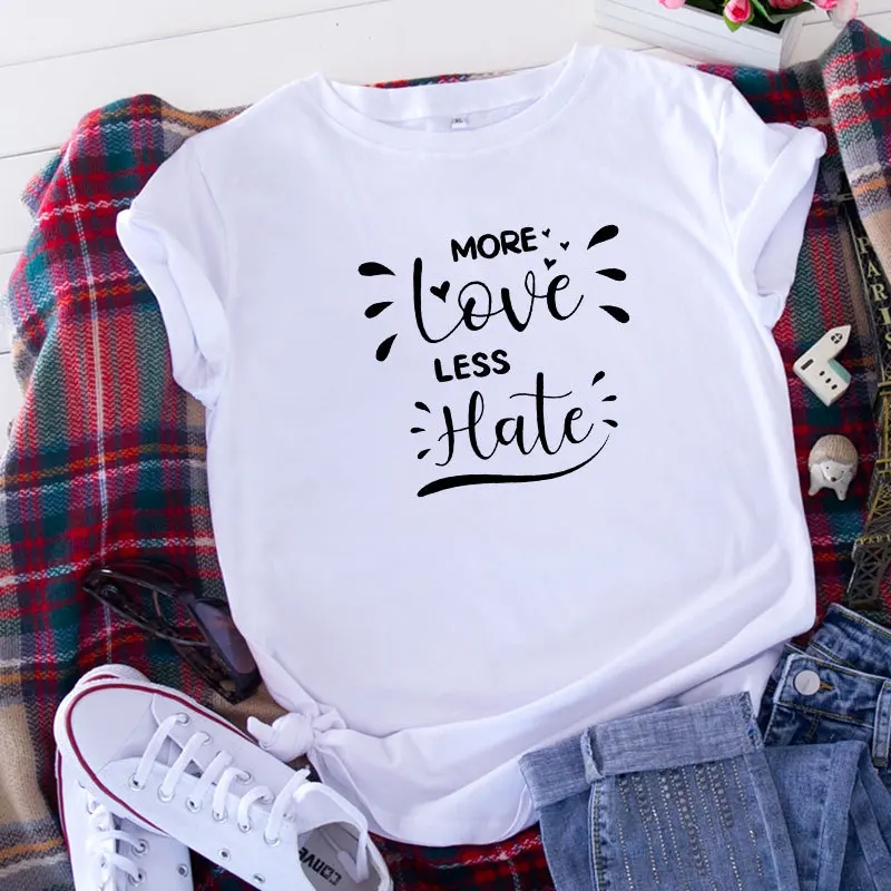 shirts Korean Clothes Female Tee 