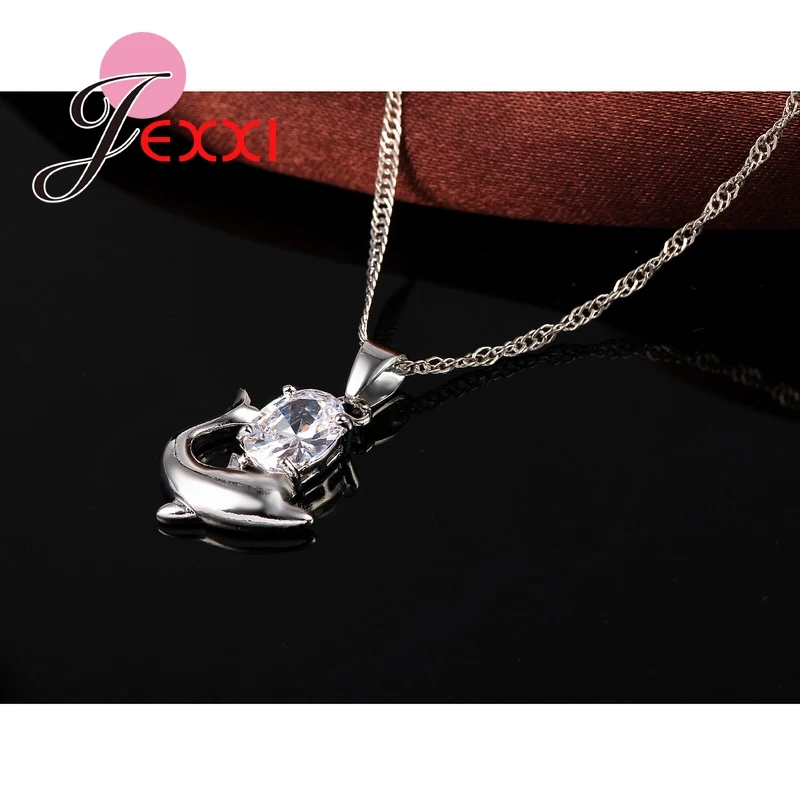 JEXXI-Pretty-CZ-Cubic-Zirconia-Jewelry-Set-925-Sterling-Silver-Romantic-Dolphin-Pendant-Necklace-Earrings-Set (1)