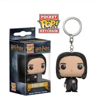 Snap Funko Pop Pocket Гарри Поттер брелок Гермиона Грейнджер Лорд Волдеморт Добби Фигурки игрушки - Цвет: Snap