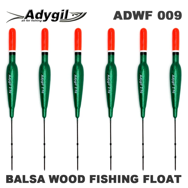 Adygil пробкового дерева поплавок ADWF 009 160 мм Floatation 2,5 г 6 шт./лот
