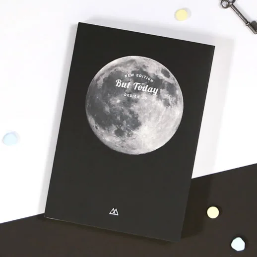 

2020 New Universe Theme Undated Monthly Weekly Planner Portable Agenda Book 176P Korean Fashion Stationery