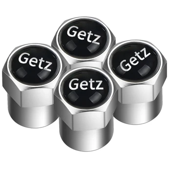

Car Styling Metal Wheel Stem Covers Tire Valve Caps Decoration for hyundai getz accent Ix35 I40 IX20