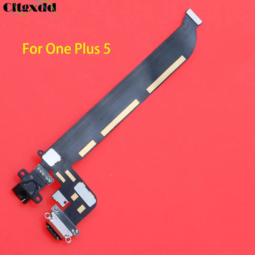 Cltgxdd Micro usb зарядный порт док-станция разъем плата Зарядка гибкий кабель с микрофоном для OnePlus 1 2 3 3T 5 5T 6 6T