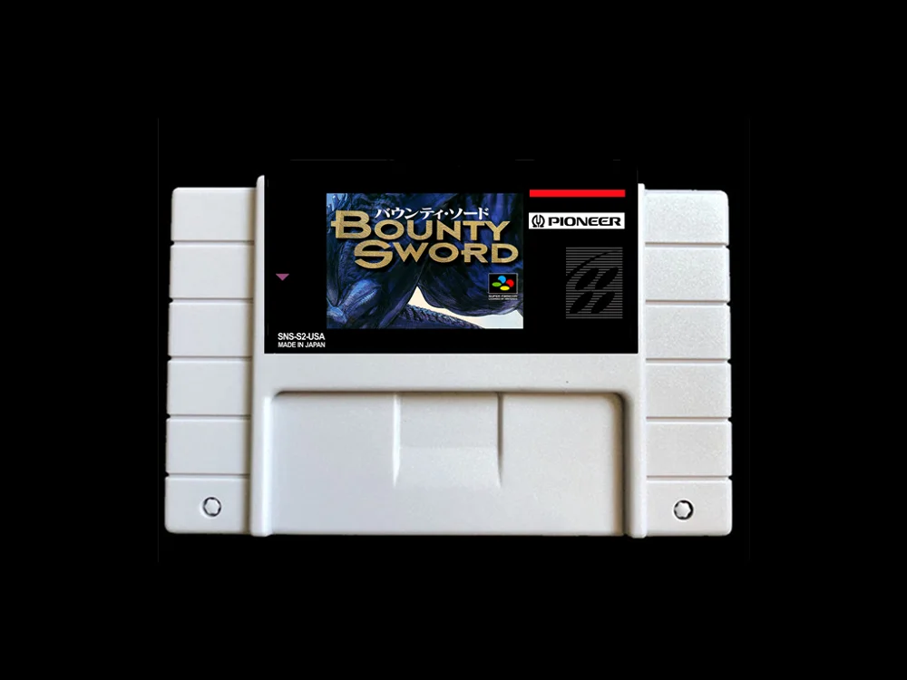 Bounty Sword США Версия 46 контактов Видеоигры карта NTSC Версия для 46 контактов консоли