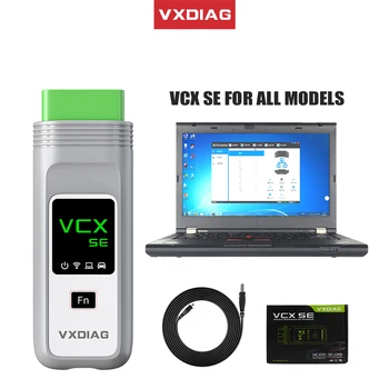VXDIAG Mini VCX SE OBD2 Code scanner For All Models with T420 Laptop car diagnostic auto For Ford V122 For Mercedes Benz For BMW 1