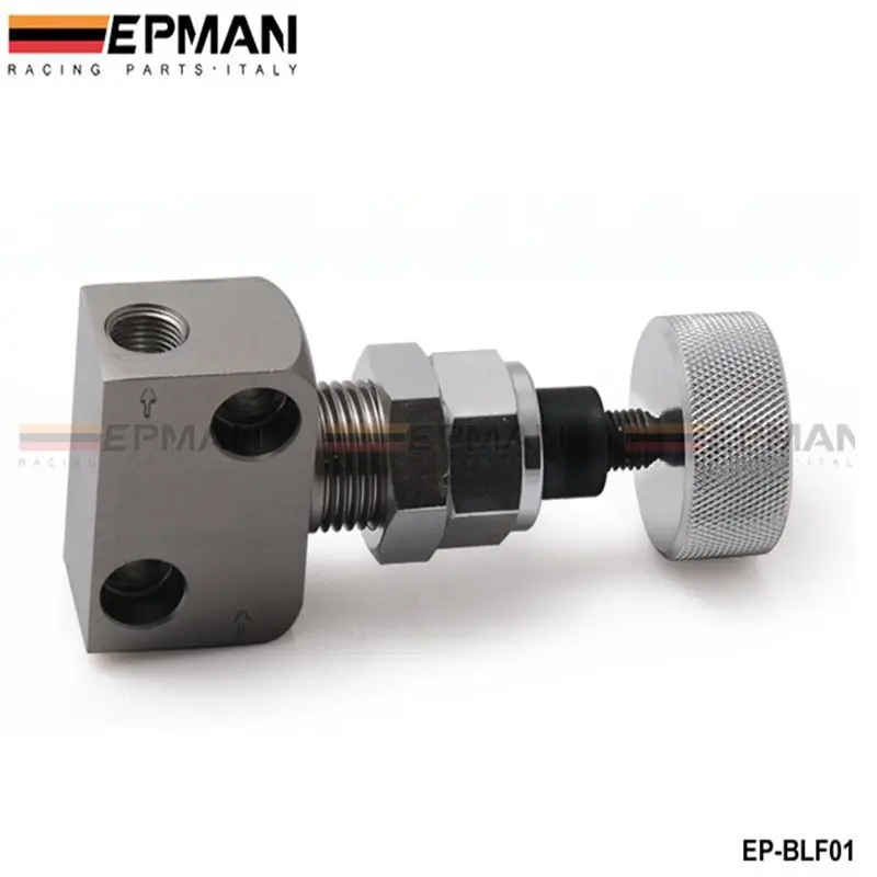 silver Brake Proportion Valve Adjustable Prop, Brake Bias Adjuster Racing Lever Type EP-BLF01