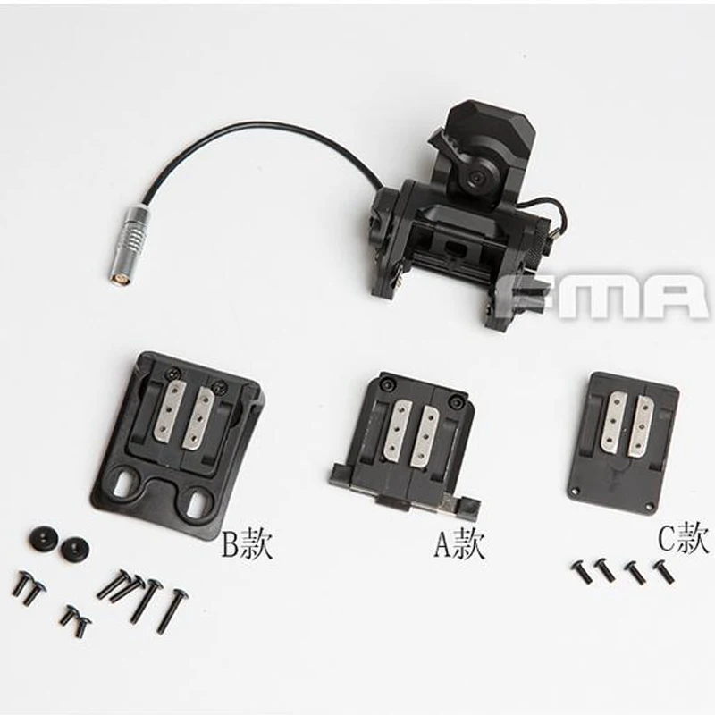 FMAnew NVG крепление Тактический шлем аксессуары охотничьи Тактические аксессуары функциональные GSGM разъем боевое крепление TB1301 BK/DE