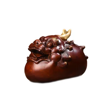 

MOZART Pixiu Handles Lucky Pixiu Crafts Home Feng Shui Town House Evil Spirits Decoration Paperweight Chinese Traditional, blue