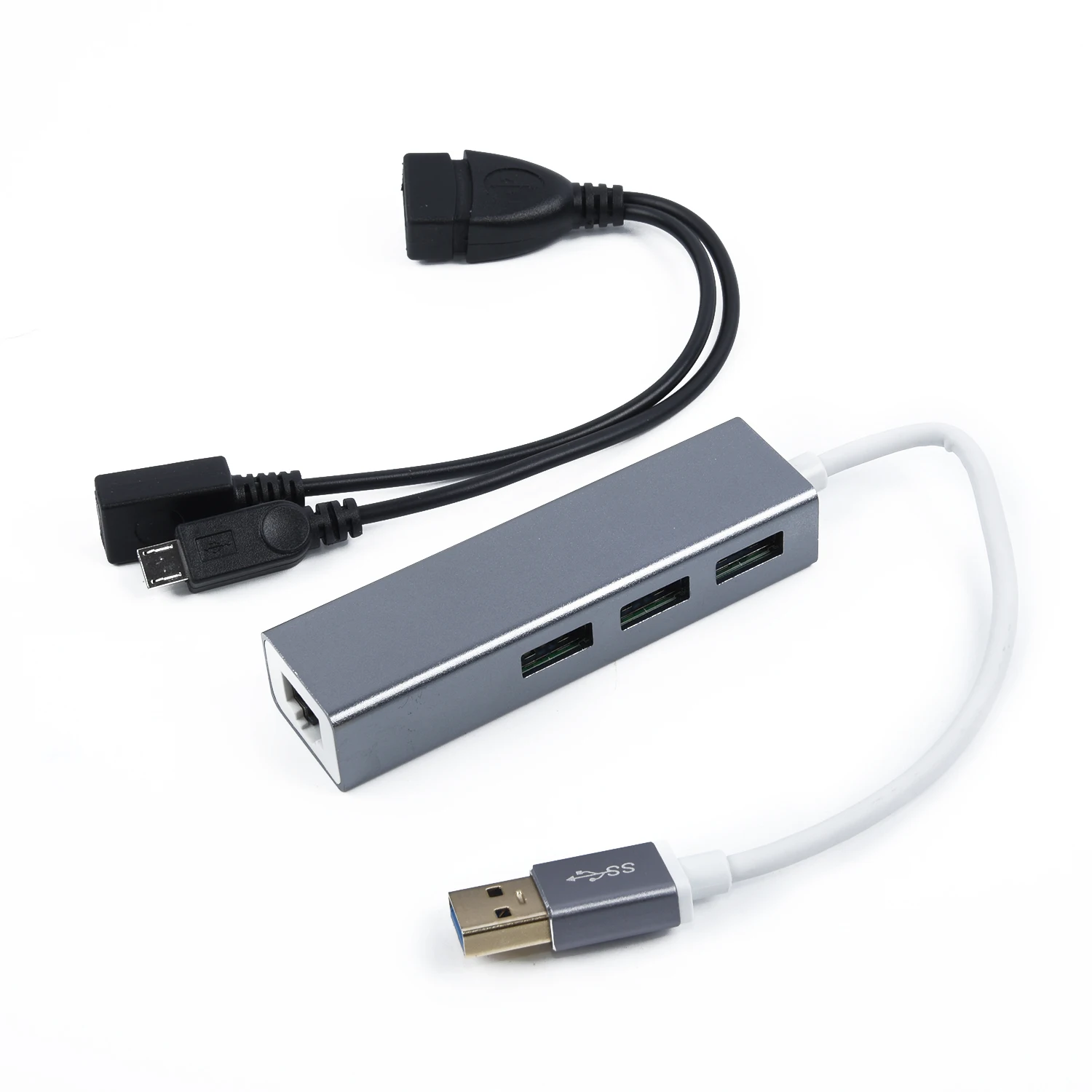 

3Ports USB Hub LAN Ethernet Connector & OTG Adapter For Amazon TV 2Generation USB LAN Ethernet Adapter Hub 3 USB ports