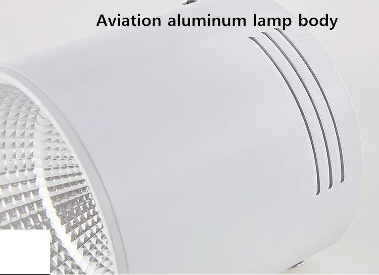 led明装射灯天花灯-吸顶式过道玄关走廊展柜超薄COB明装筒灯-tmall_21