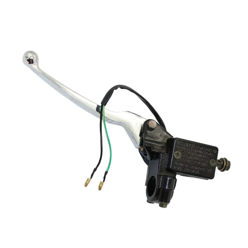 Левый боковой тормоз Гидравлический Главный цилиндр подходит для 50cc-150cc ATV Dirt Pit Bike