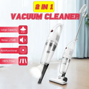 

2 in 1 Portable Mini Vacuum Cleaner Lightweight Home Rod Handheld Aspirator Pet Hair Dust Collector For Car Floor Carpet