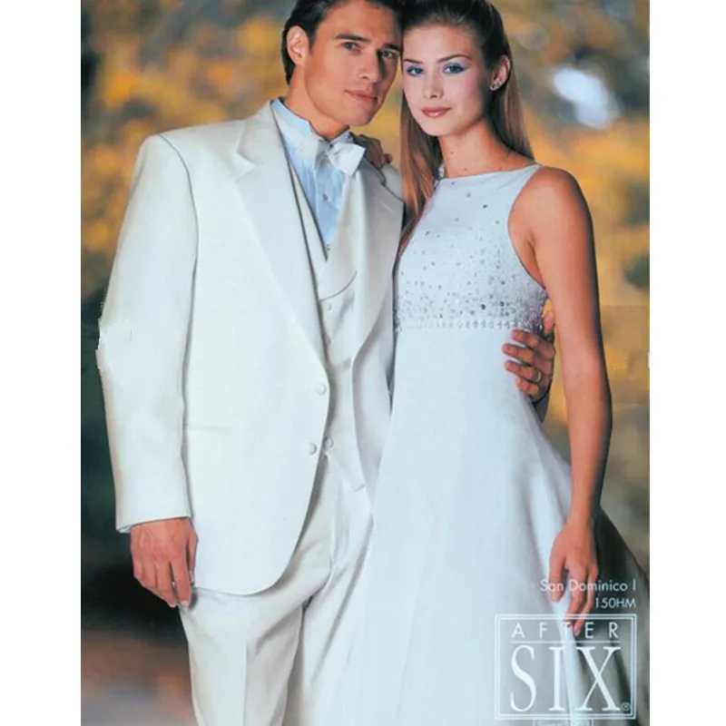

Latest Coat Pant Designs Ivory Wedding Suits For Men Slim Fit 3 Piece Groom Tuxedo Custom Blazer Prom Suit Terno Masculino