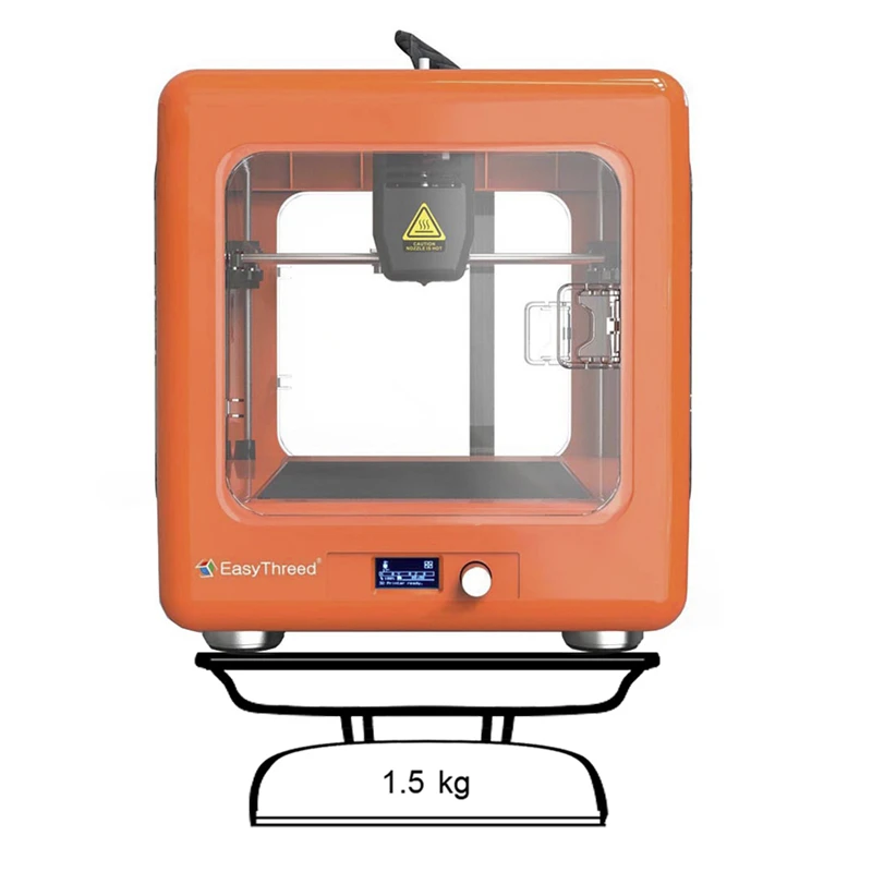 3D DIY Набор принтер один ключ печатная машина портативный 3d принтер мини для Ребенка Рождественский подарок Creality 3d принтер пластиковый провод