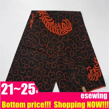 

New African real wax print fabric 6yards Cotton Ankara Nigeria Ghana Ankara real wax for patchwork sewing african dresses