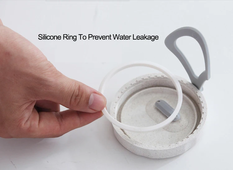 300ml Healthy Material Wheat Straw Sealed Soup Cup With Lid Water Brea_A5_6