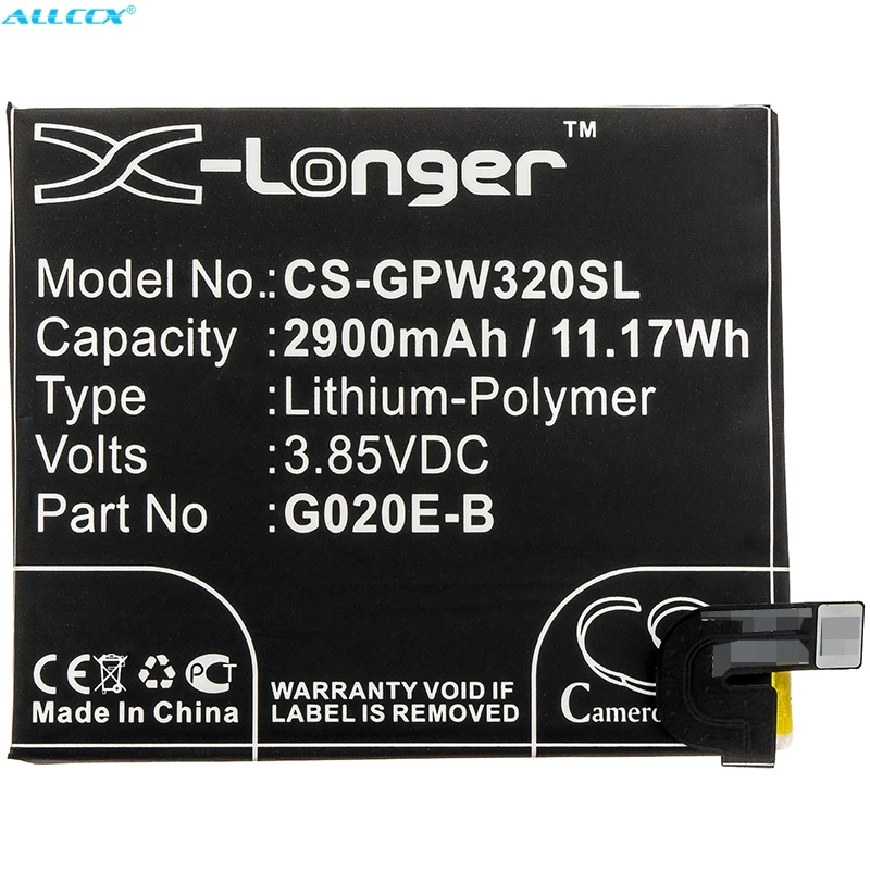 G020E B аккумулятора Cameron Sino 2900mAh для Google G020F G020G G020H Pixel 3A|Аккумуляторы мобильных