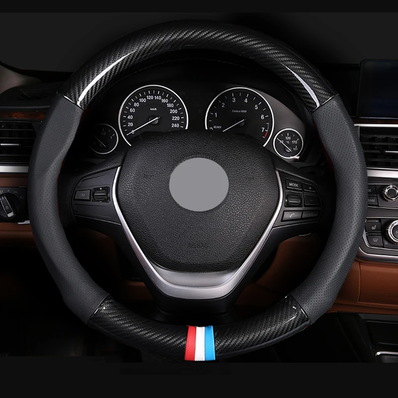 Чехол рулевого колеса автомобиля для BMW E83 X3 E53 X5 E39 E46 325i F86 F87 F80 F82 F12 F13 F33 F30 M3 X1 X6 320i