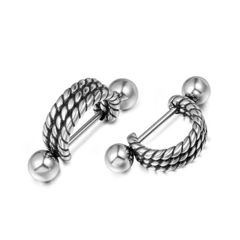 

Electric Shock Sound Tiktok" Earphone, Ear Button, Earrings, Punk Nut, Earrings Cf111