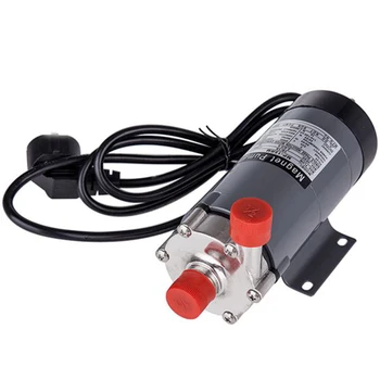 

EU Plug 304 Stainless Steel Pump MP-20R, Food Grade Household Brewing Pump Beer Brewing Electronetic Pump High Temperature