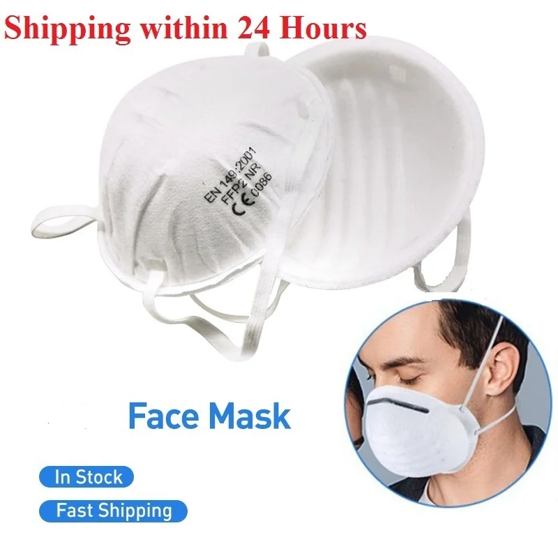 

In Stock! Face Mask Antii-polluction Dust-proof Safety Mask Prevention Droplets Face Mouth Cover Mask
