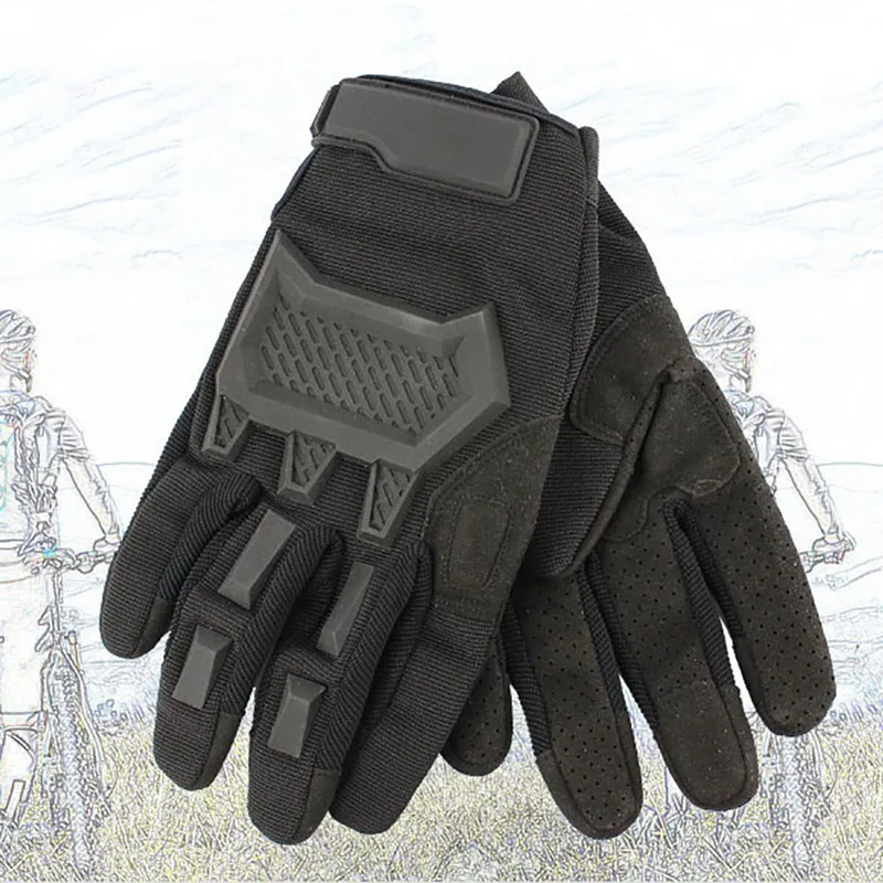 

Men's Sport Full Finger Gloves Touch Screen Outdoor Tactical Gloves Military Airsoft Shooting Hunting Hard Knuckle Armed Mittens