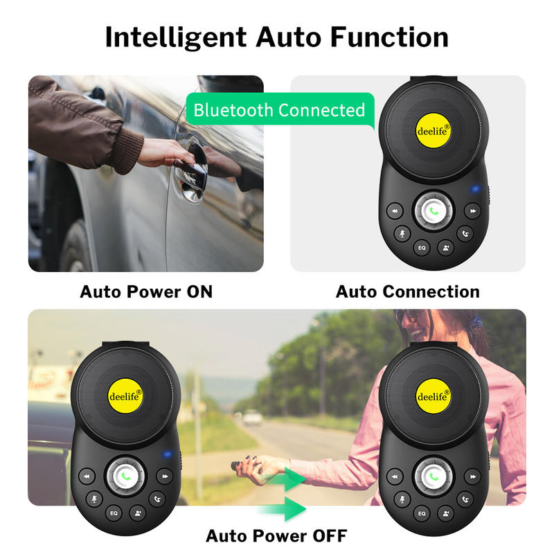 Handsfree Bluetooth Car Kit For Auto Speakerphone EttaGadgets