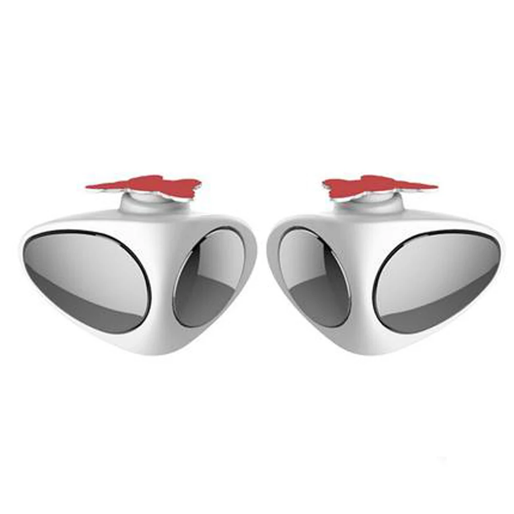 1 шт. Высокое качество Универсальный двухсторонний 360 градусов широкий угол регулируемый вращающийся Безопасность Парковка слепое место зеркало заднего вида автомобиля