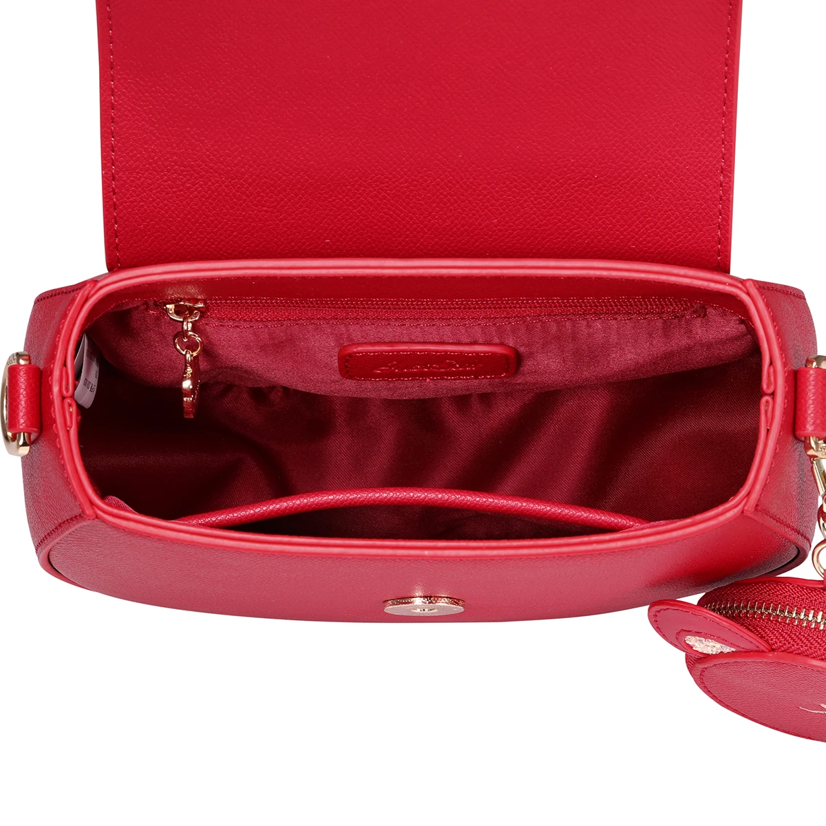 Просто звезда бренд PU кожа Сумка мессенджер модный мультфильм портмоне седло красный женские сумки через плечо