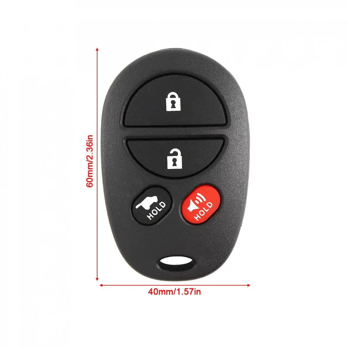 315 МГц 4 кнопки безключевой доступ Стандартная замена для Toyota Sienna Avalon Solara Sequoia