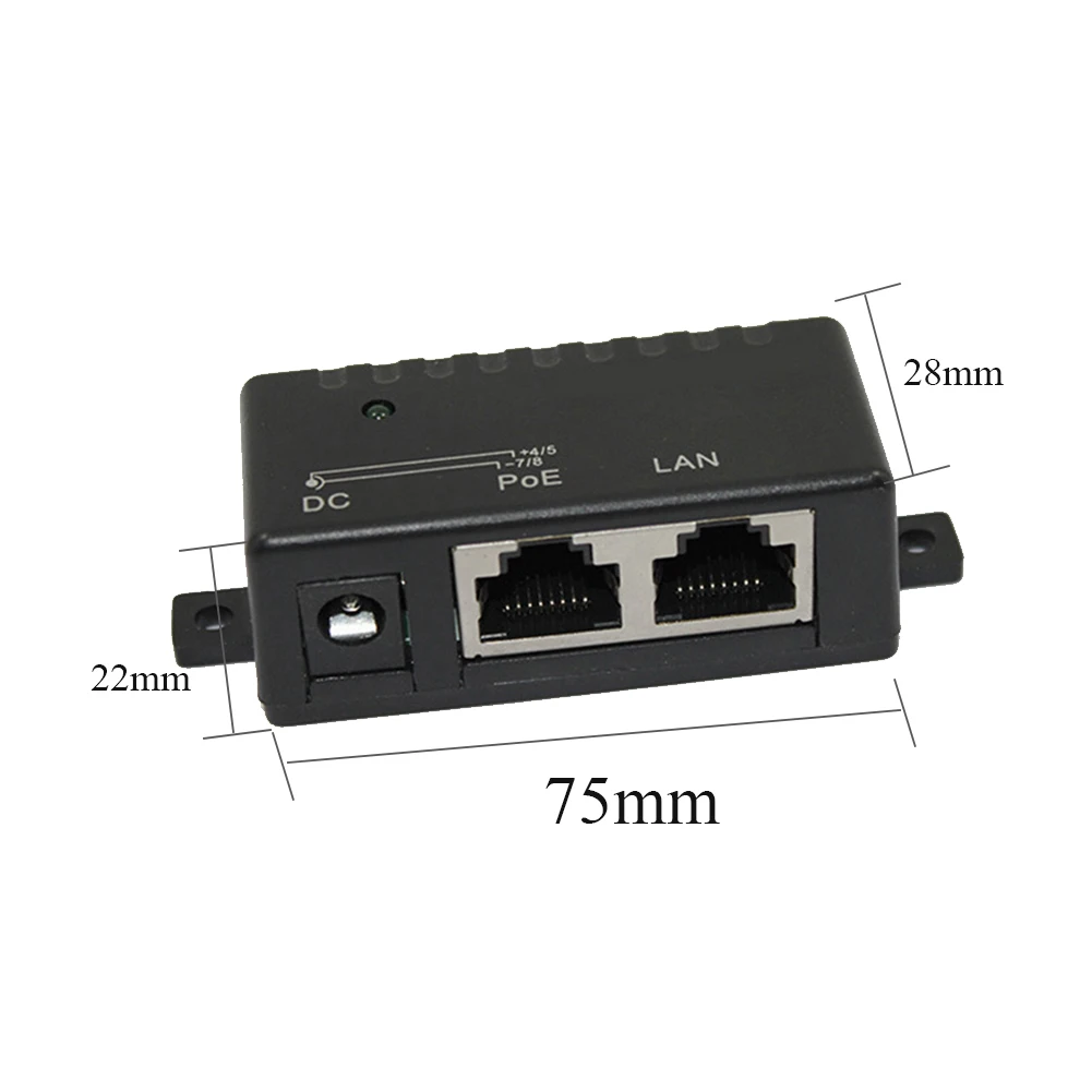 5V 12V 24V 48V/1A POE Injector Power Splitter for IP Camera POE Adapter Module Accessories