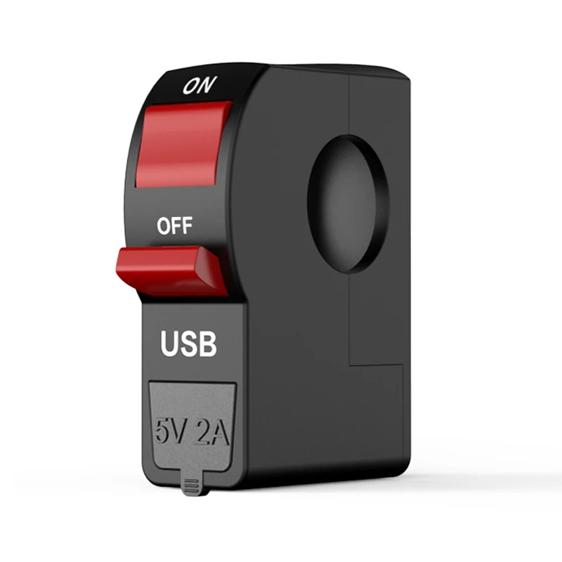 Мотоцикл USB зарядное устройство Водонепроницаемый 12В Быстрый Зарядное устройство для мобильного телефона мотоцикл поставки S55